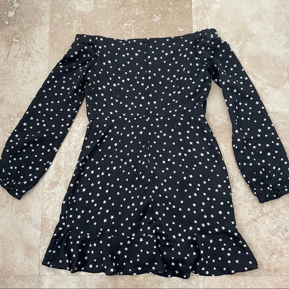 Black Dress w/ Stars - Picture 2 of 2